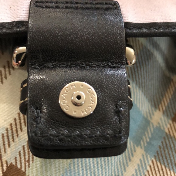 Coach Buckle Leather Wristlet - Picture 4 of 9
